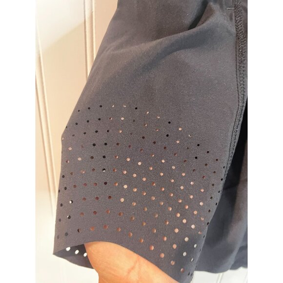 Athleta Hustle 3" Short 2X Featherweight Stretch Black Recycled - Picture 6 of 16